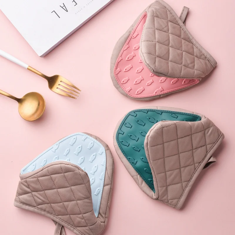 Oven Mitt Silicone - 1 Buah Sarung Tangan Oven Anti