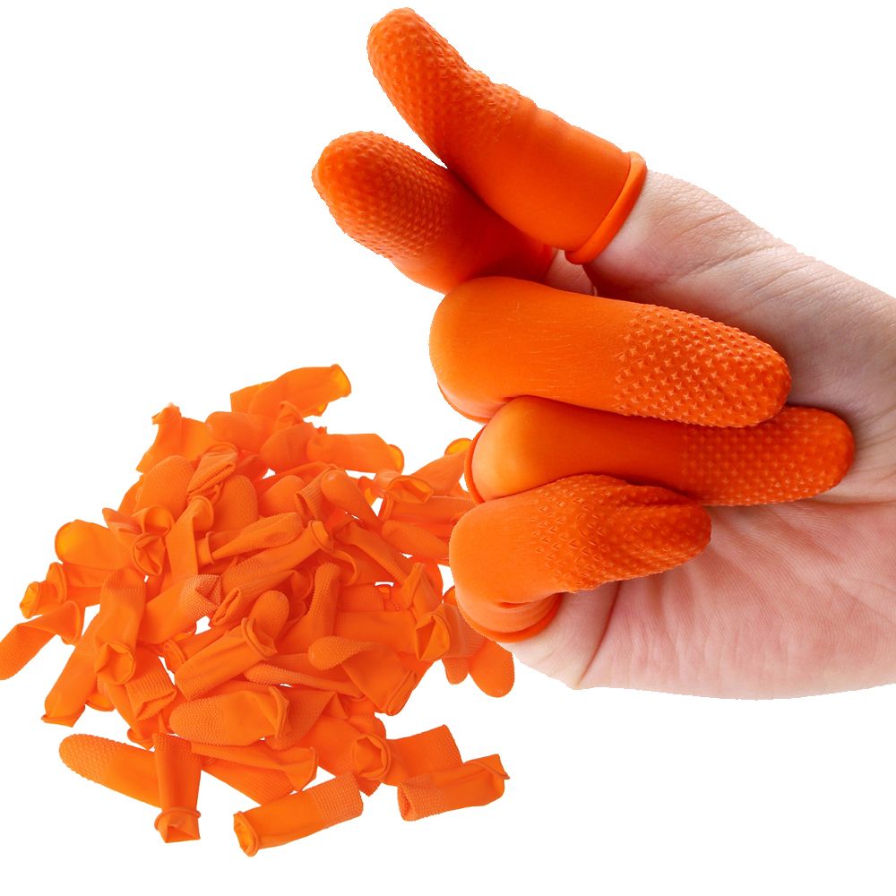 Rubber Glove Cleaning - 100PCS Aksesoris Pembersih Sarung Jari Pelindung