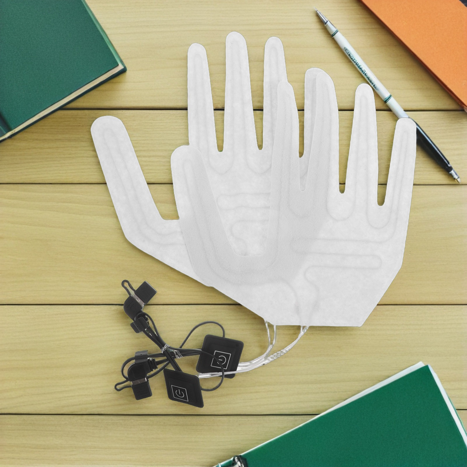 2Pcs Bantalan Pemanas Listrik  - Cycling Glove Padded ulasan dan harga