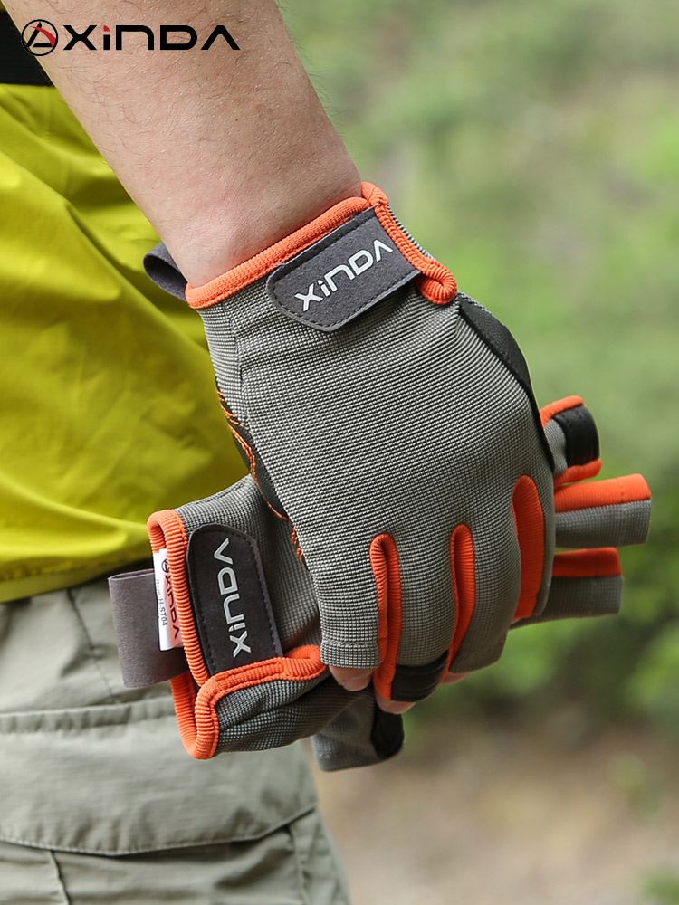 Sarung tangan taktis setengah  - Cycling Glove Padded ulasan dan harga