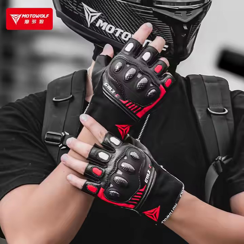 Sarung Tangan Sepeda Motor Set - Motorcycle Glove Knuckle ulasan dan harga